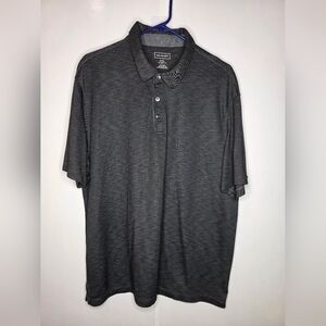 Gray Golf Polo, Mens, XXL, Casual/Active